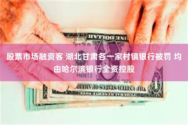 股票市场融资客 湖北甘肃各一家村镇银行被罚 均由哈尔滨银行全资控股